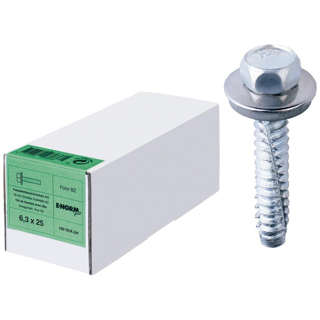 Fassadenschr. A2 BZ 6,3x50 S16 HP E-NORMpro Produktbild img1 L