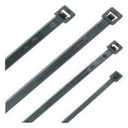 Nylon - Kabelbinder schwarz 200 X 4,8, UV-beständig, 100 St. SB Produktbild img1 L