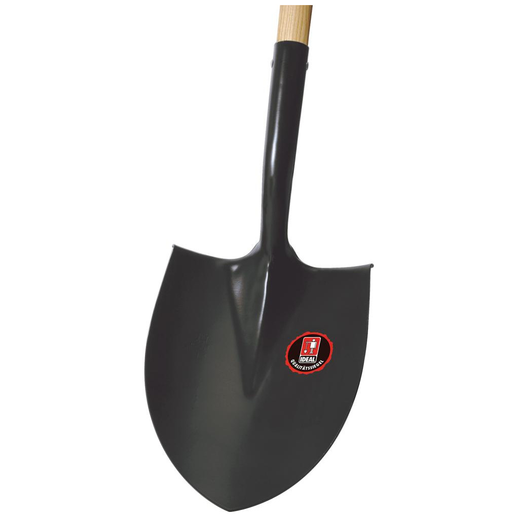Spatenschaufel schwarz klein Gr.1 m. YD Stiel Produktbild img1 L