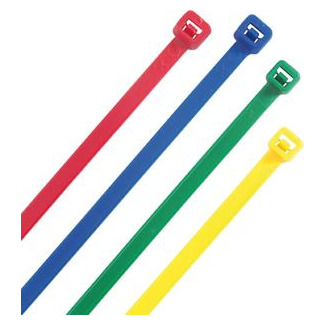 Kabelbinder farbig sort. 150x3,6mm,100St.Heidemann Produktbild img1 L