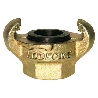 Klauen-Gewindekupplung DIN 3489, Temperguss, IG 1", SW41 LÜDECKE Produktbild img1 L