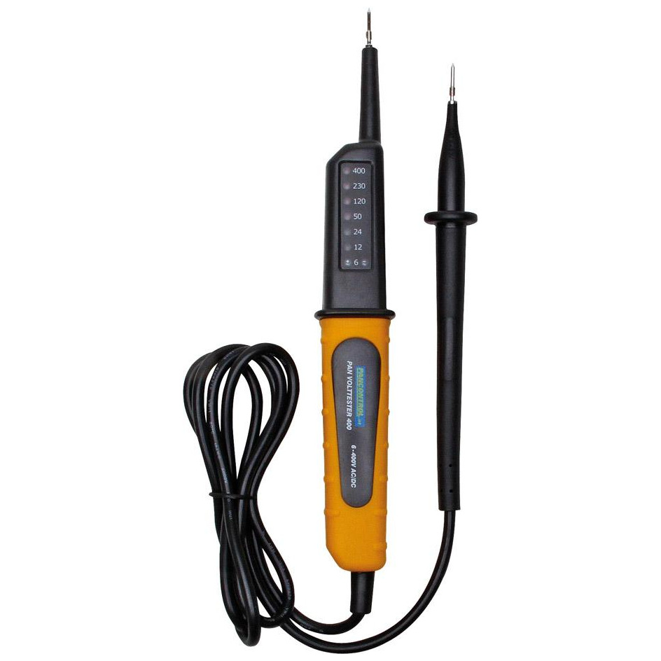 Spannungsprüfer mit LED 2-polig, 6-400 V AC/DC Produktbild img1 L