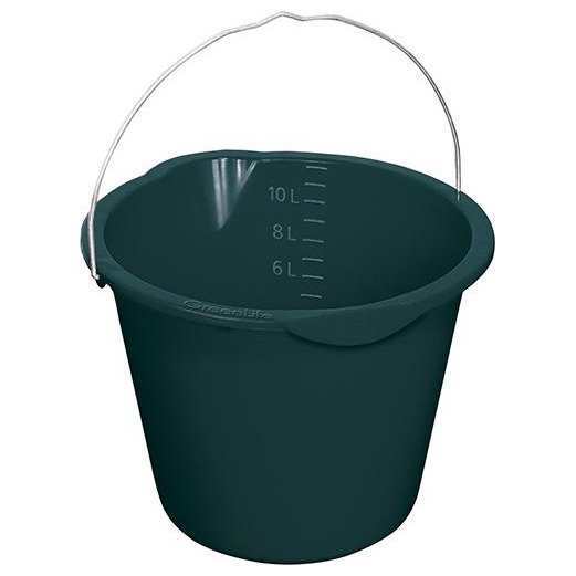 Eimer mit Tülle, 12 Literschwarz Produktbild img1 L