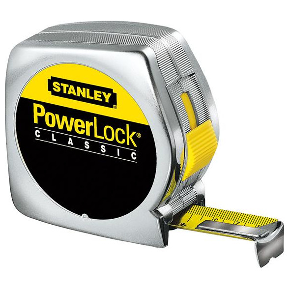 Taschenbandmaß Kunstst. 5m 25mm POWERLOCK Stanley Produktbild img1 L