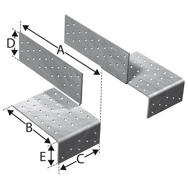 SST Sparrenfußverbinder SFHM-B SIMPSON Strong-Tie Produktbild img1 L