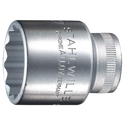 Steckschlüsseleinsatz 12-kant 1/2" 32mm Stahlwille Produktbild img1 L