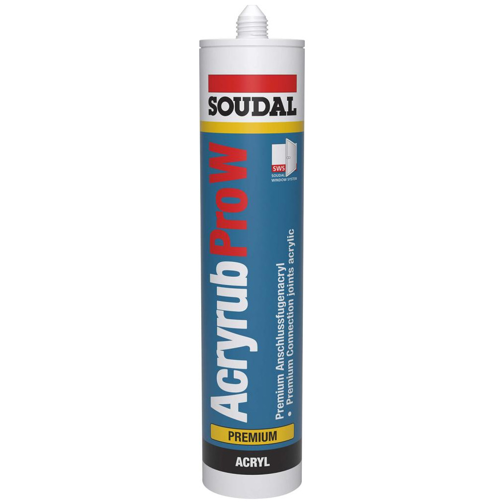 ACRYRUB PRO W 310ml grau SOUDAL Produktbild img1 L