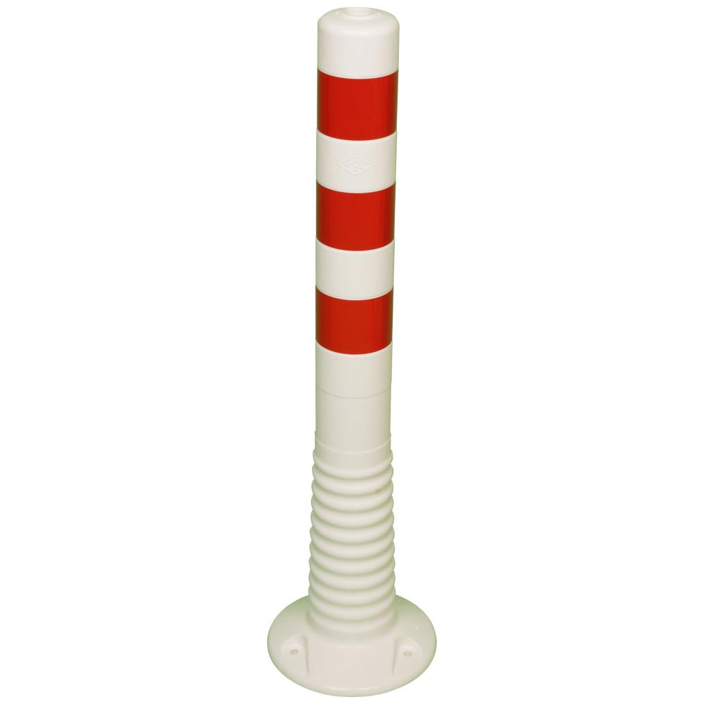 Flexipfosten 750mm, Ø 80mm, weiss Produktbild img1 L