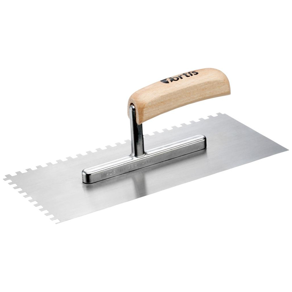 Glättekelle gezahnt 280x130mm 6x 6mm FORTIS Produktbild img1 L