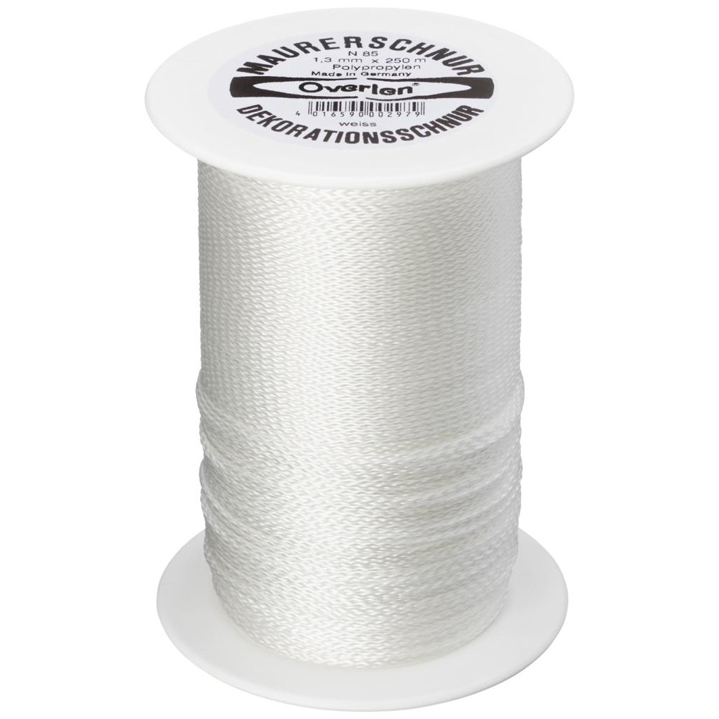Maurerschnur PP 1,3mm 250m weiß Overmann Produktbild img1 L