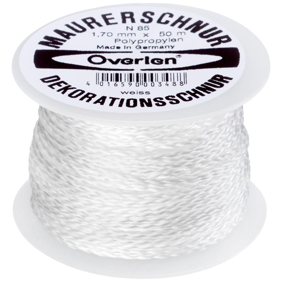 Maurerschnur PP 1,7mm 50m weiß Overmann Produktbild img1 L