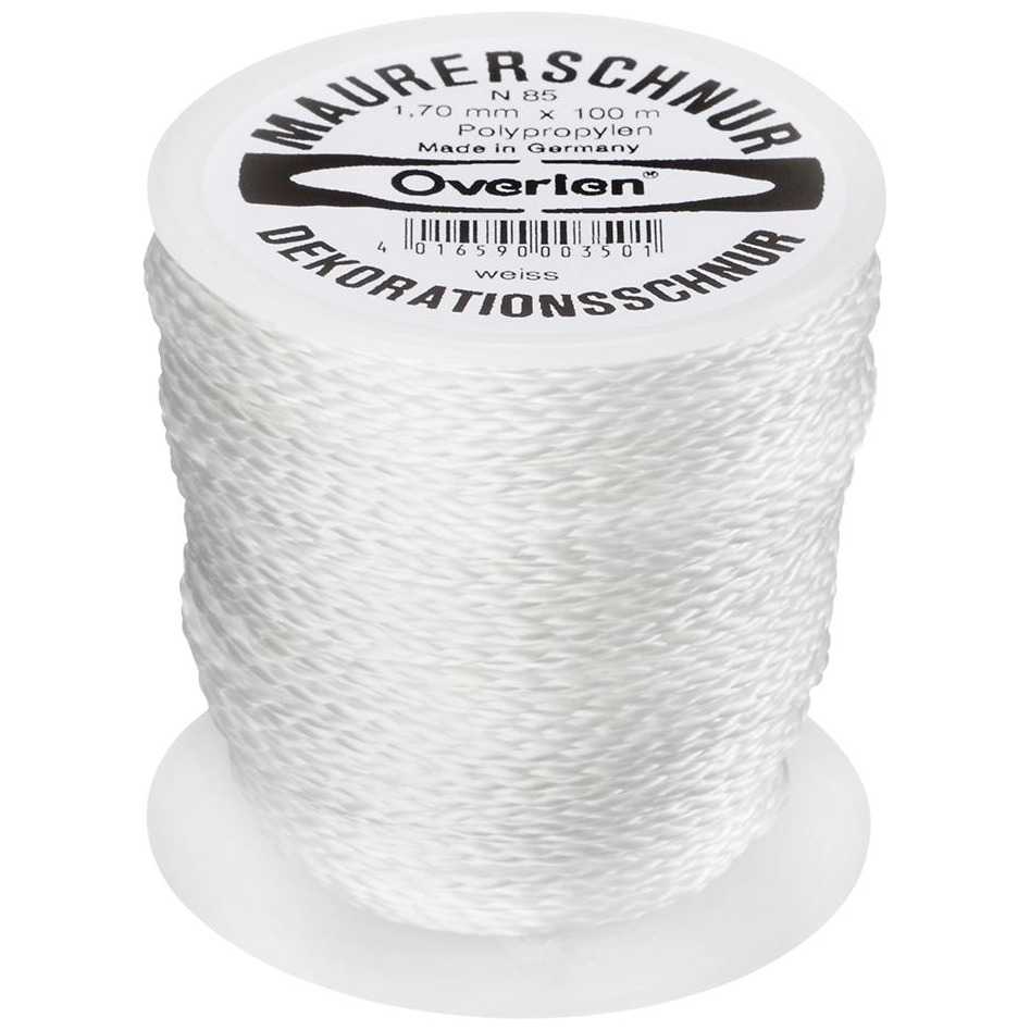 Maurerschnur PP 1,7mm 100m weiß Overmann Produktbild img1 L
