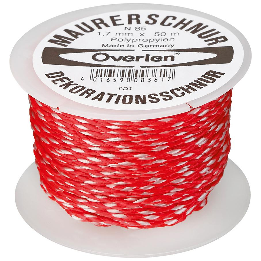 Maurerschnur PP 1,7mm 50m rot Overmann Produktbild img1 L