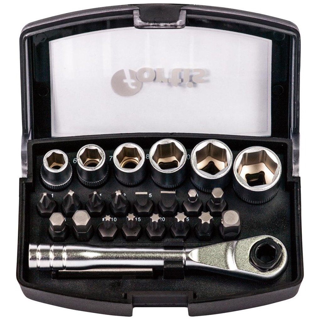 Bit-Sortiment 24-teilig mit Bit-RatscheFORTIS Produktbild img1 L