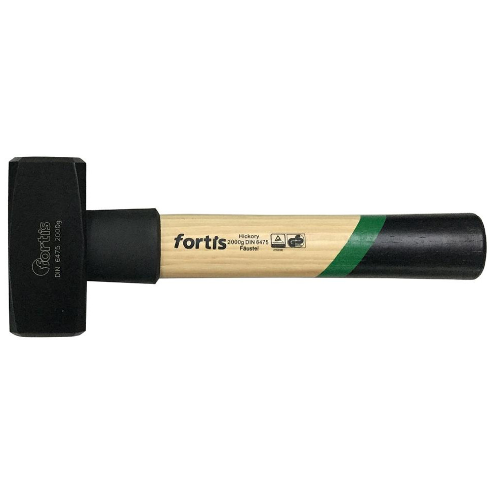 Fäustel DIN6475 Hickory 2000g Stielschutz FORTIS Produktbild img1 L