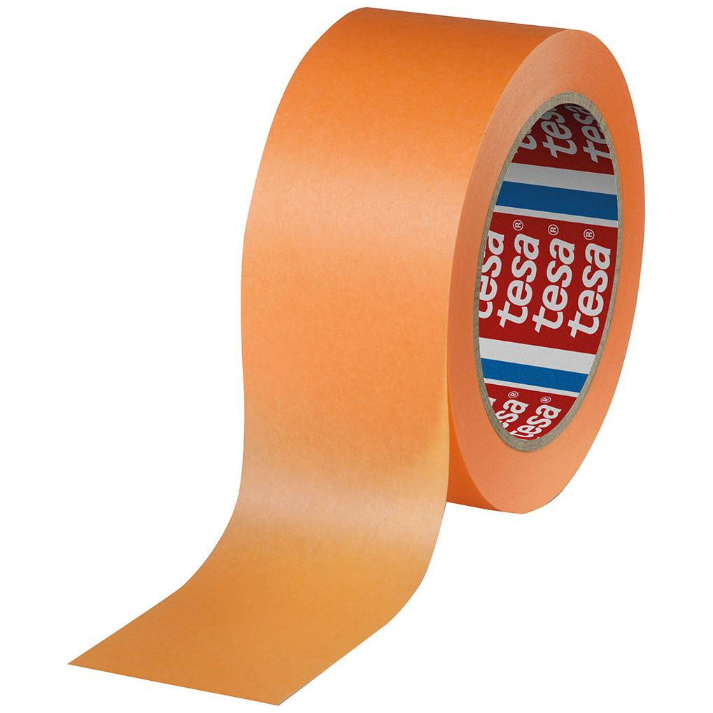 tesakrepp 4342 50m x 50mm, orange Präzisionskrepp Produktbild img1 L