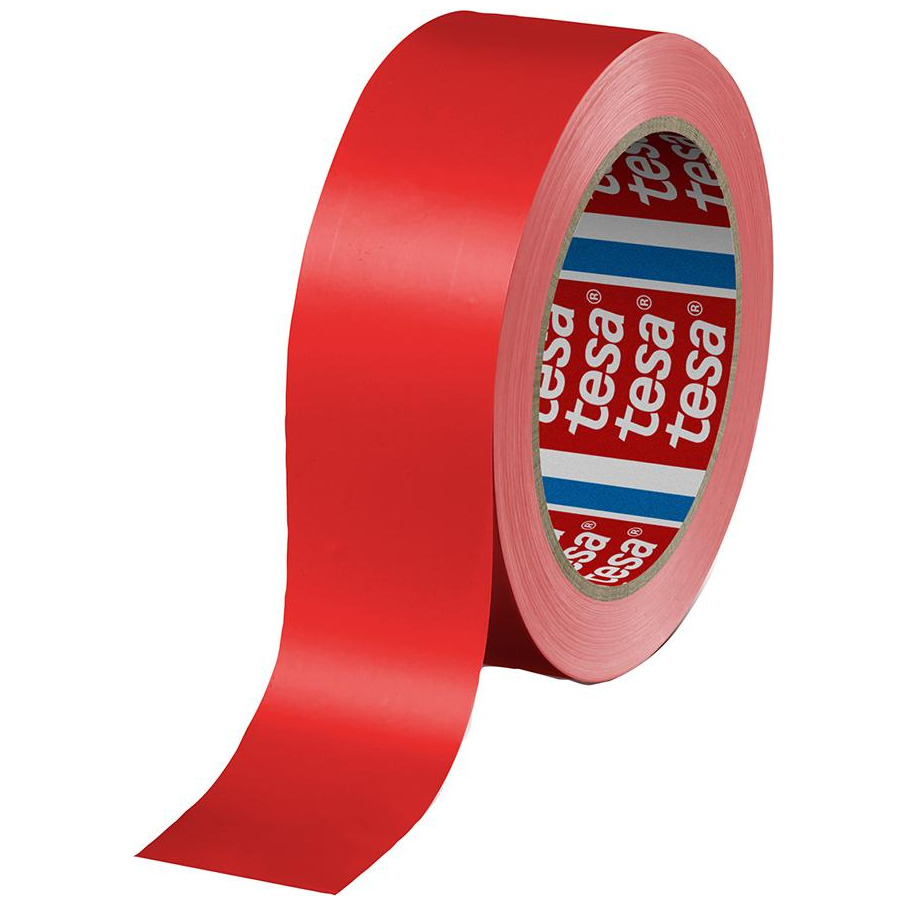 tesa 60404 PVC 66m x 12mm, rot Produktbild img1 L