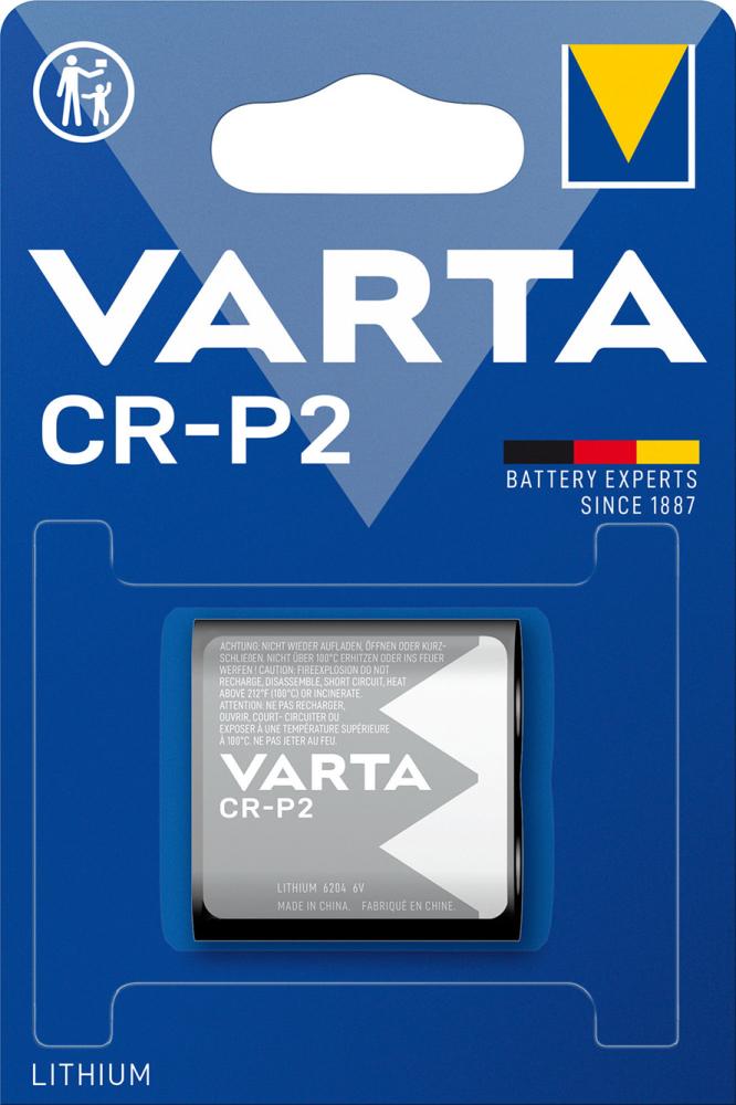 VARTA Batterie Profess. CR P2 1er Blister, 6,0V Produktbild img1 L
