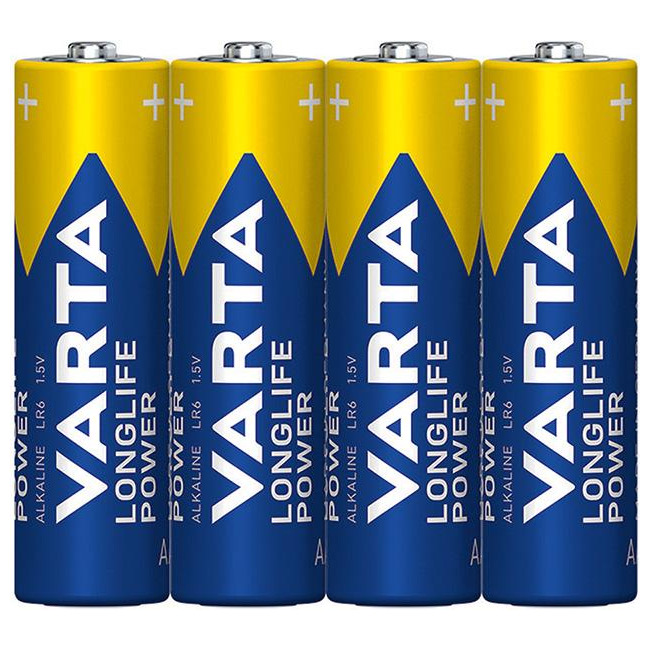 Varta Alkali High Energy AA 4x Fol Produktbild img1 L