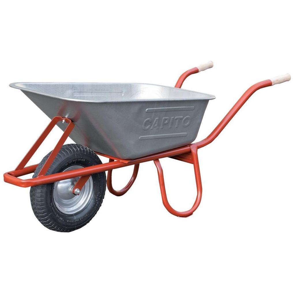 Tiefmuldenkarre Eurocar 100 l, m.Kugellag., mont. Produktbild img1 L