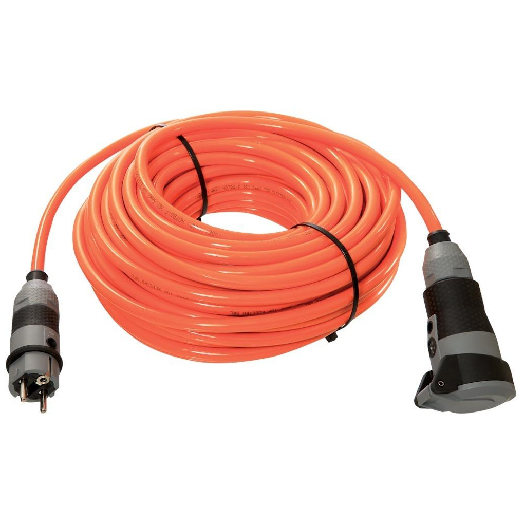 Schutzkontakt-Verlä.kabel10m H07BQ-F 3G2,5 orange Produktbild img1 L