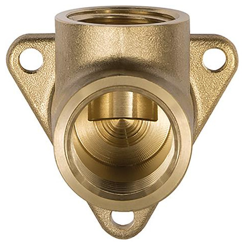 Deckenwinkel zur Wandbefestigung, Messing, 2 x G3/8" IG RIEGLER Produktbild img1 L