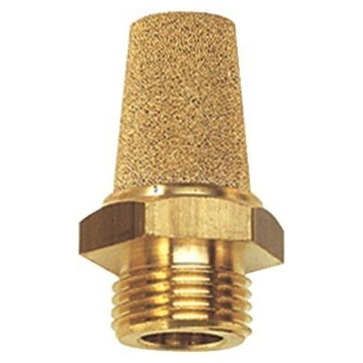 Sinterbonce-SchalldämpferMessing, AG G1/2", SW 23 RIEGLER Produktbild img1 L