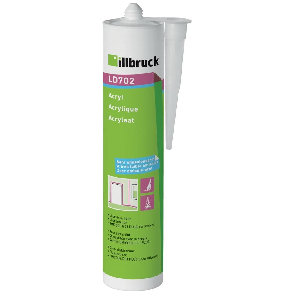 LD702 Acryl weiß 310ml Illbruck Produktbild img1 L