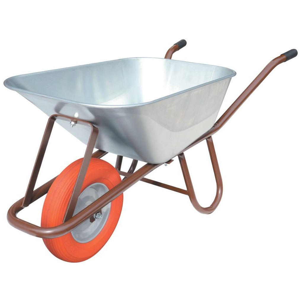 Rad aus polymerem Gummi m.Kugell. u.Achse 400x100 Produktbild img1 L