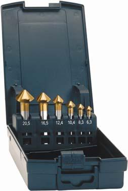 Kegelsenker-Set Advanced TiN Form C 90Grad 6,3-25mm EXACT Produktbild img1 L