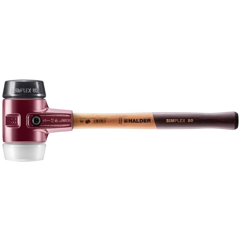 Schonhammer SIMPLEX 80mm Gummi/Superp. Halder Produktbild img1 L