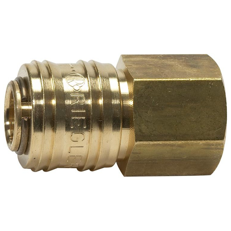 SchnellverschlusskupplungNW 7,2, Messing, connect-line, IG G3/8" RIEGLER Produktbild img1 L