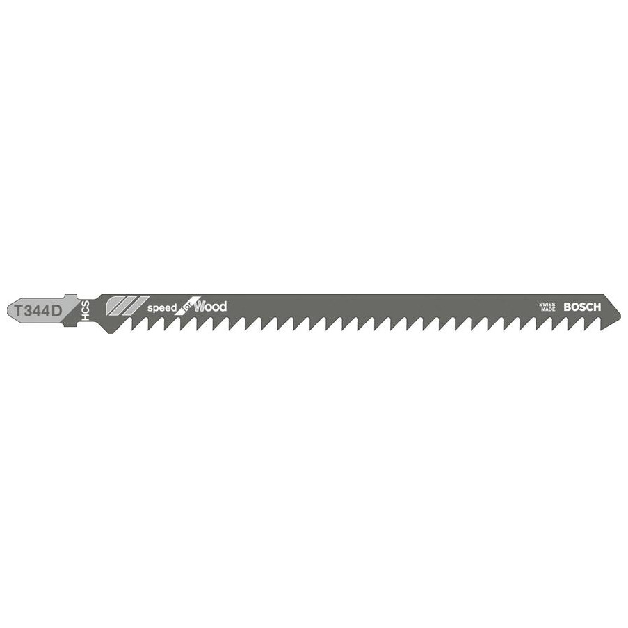 Stichsägeblatt T 344 D Bosch VE à 5 Stück Speed for Wood Produktbild img1 L