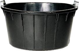 Spezialkübel oval, schwarz 90 L Produktbild