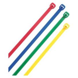 Kabelbinder farbig sort. 150x3,6mm,100St.Heidemann Produktbild