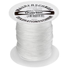 Kordel Polyamid 1,2mm 100m weiß Overmann Produktbild