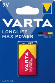 Batterie MAX TECH 9V-Block Blister a 1 Stück VARTA Produktbild