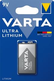 Batterie Professional Lithium 9V E-Block Blister a 1 Stück VARTA Produktbild