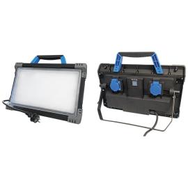 LED Strahler 24W, mobil Optiline, IP 54 USB-Dose und SchukoDose Produktbild