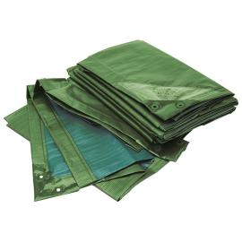 Rainexo - Abdeckplane, 150g/qm, 2x3m, gr/bl Produktbild