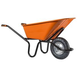 Schubkarre Crusader Kunststoffmulde 120 L Produktbild