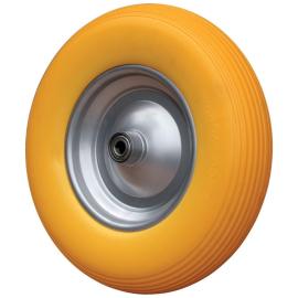 Rad vollgeschäumt 400/100Kugellager u. Achse 17mm Produktbild