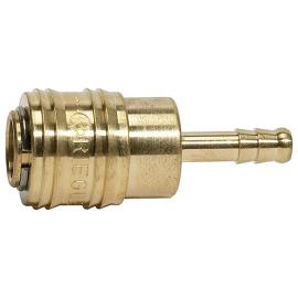 SchnellverschlusskupplungNW 7,2, Messing, connect-line, Tülle 13mm RIEGLER Produktbild