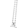 Teleskopleiter FORTIS 10 Sprossen Leiterlänge 0,75m eingef.Arbeitshöhe 2,93 m Produktbild img1 S