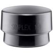 Schonhammerkopf SIMPLEX D.100mm, Gummi Halder Produktbild img1 S
