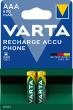 VARTA Phonepower Accu T398 Mico/AAA/HR03,800mAh Produktbild img1 S