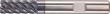 Schaftfräser lang VHM AlTiN+ Z6 45Grad Schaft HB 10,0mm FORTIS Produktbild img1 S