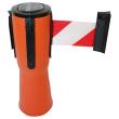 Leitkegelaufsatz rot / weiß diag.gestreift 4m Produktbild