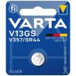 Knopfzelle Electronics Silber V13GS/V357 1,55Volt Blister zu 1 Stück VARTA Produktbild