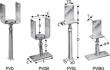 SST Stützenfuß PVD120G STRECKE Produktbild img1 S